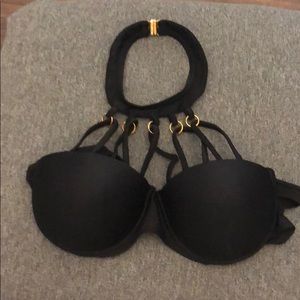 Swimsuit black bra